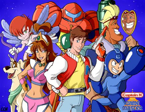 captain n the game master characters|Characters in Captain N: The Game Master .